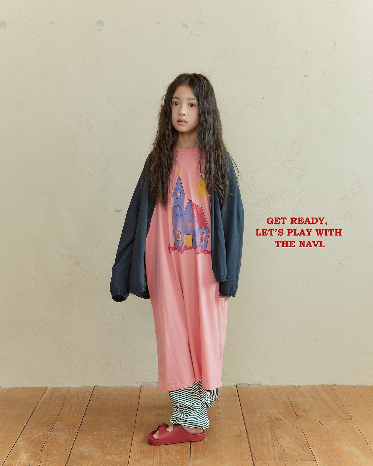 《予約》Line Pants / Navi