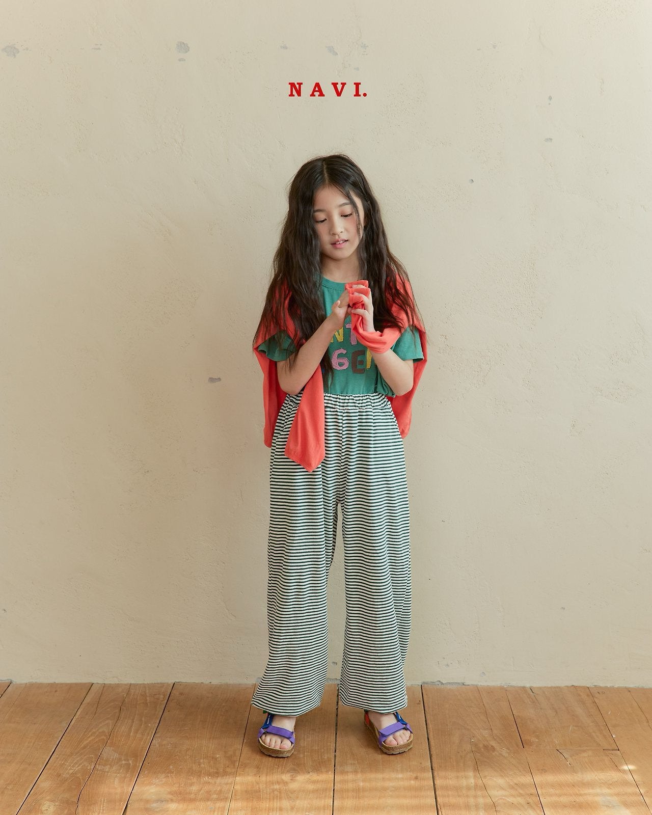 《予約》Line Pants / Navi