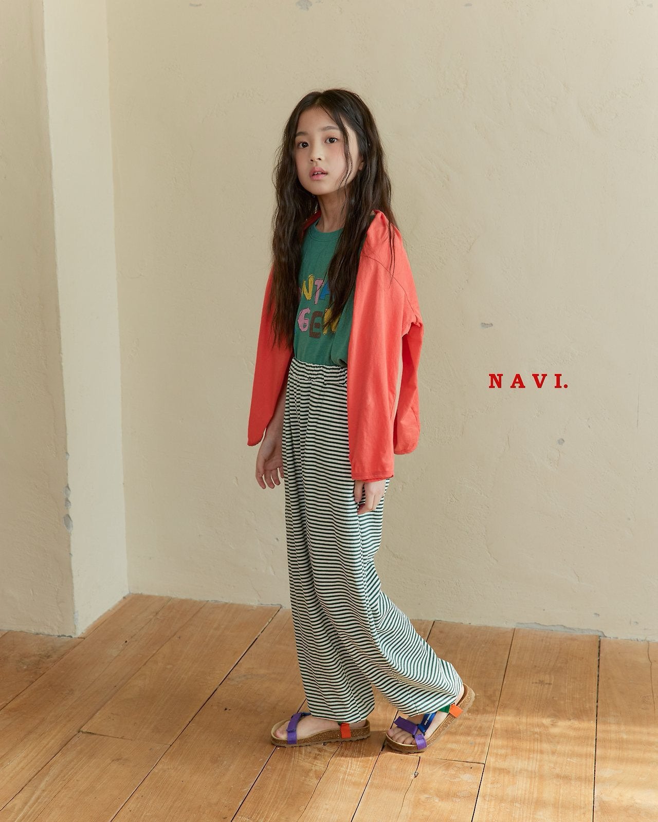 《予約》Line Pants / Navi