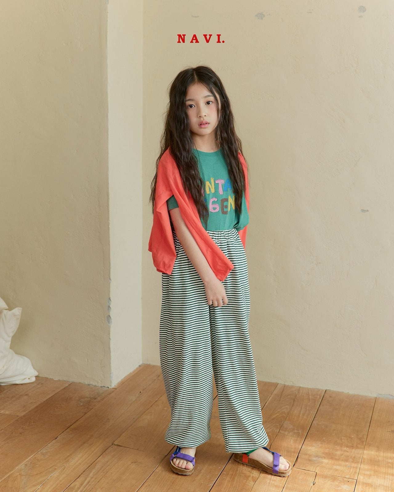 《予約》Line Pants / Navi