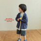 《予約》Curve Denim Pants / Navi