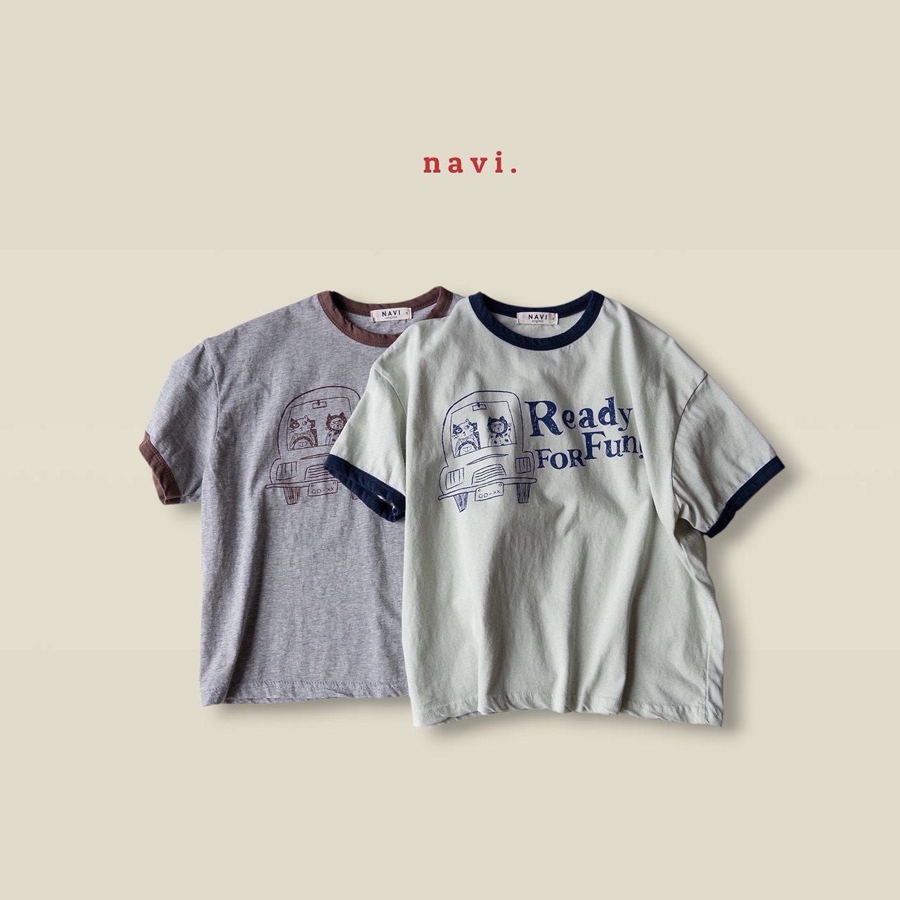 《予約》Ready Fun Tee / Navi