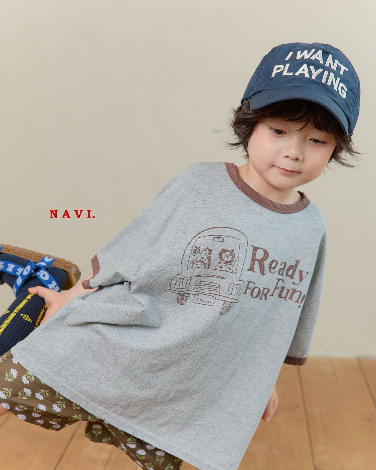 《予約》Ready Fun Tee / Navi