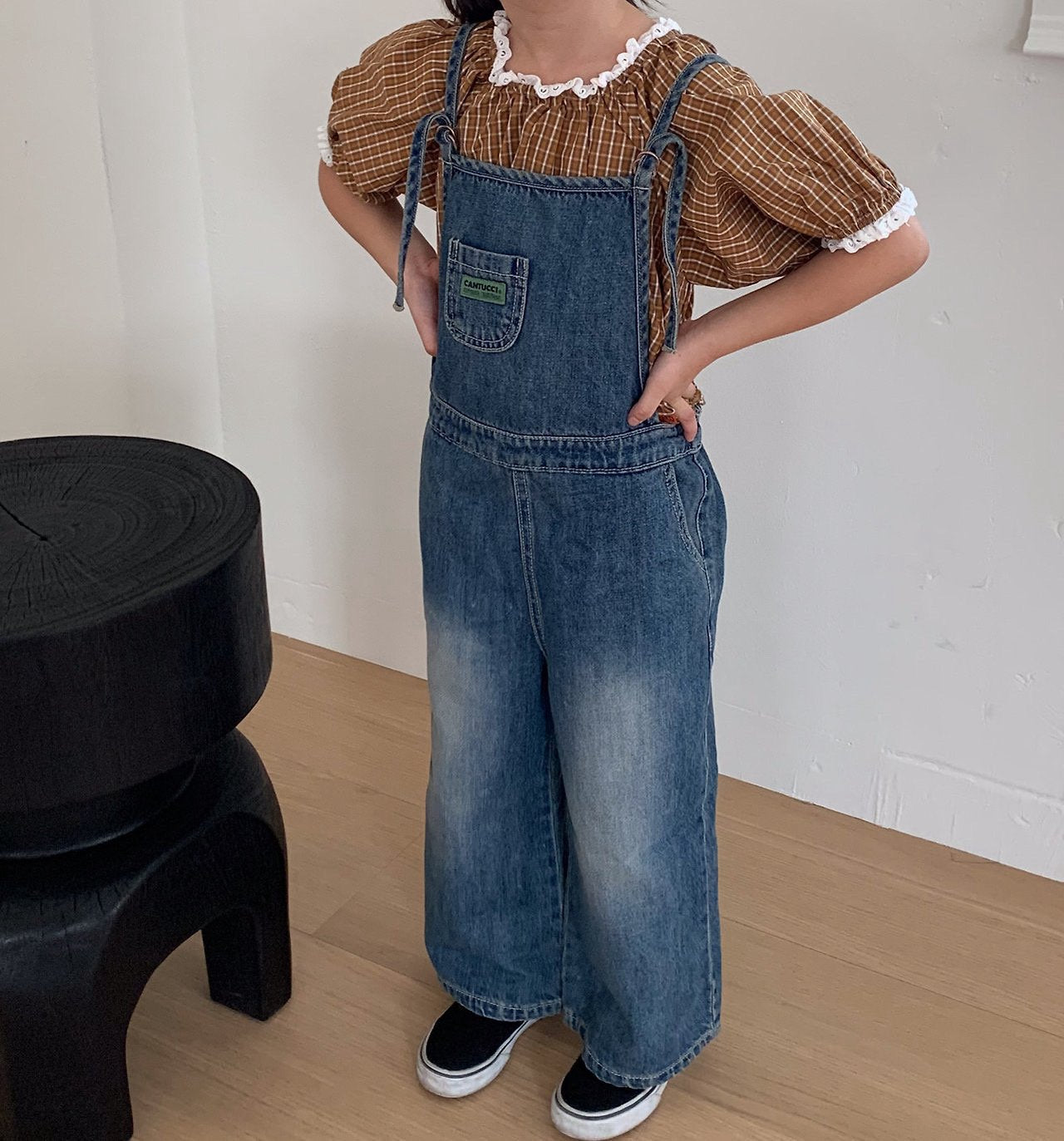 《予約》Atlas Denim Overalls / Cantuccistudio