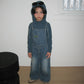 《予約》Atlas Denim Overalls / Cantuccistudio