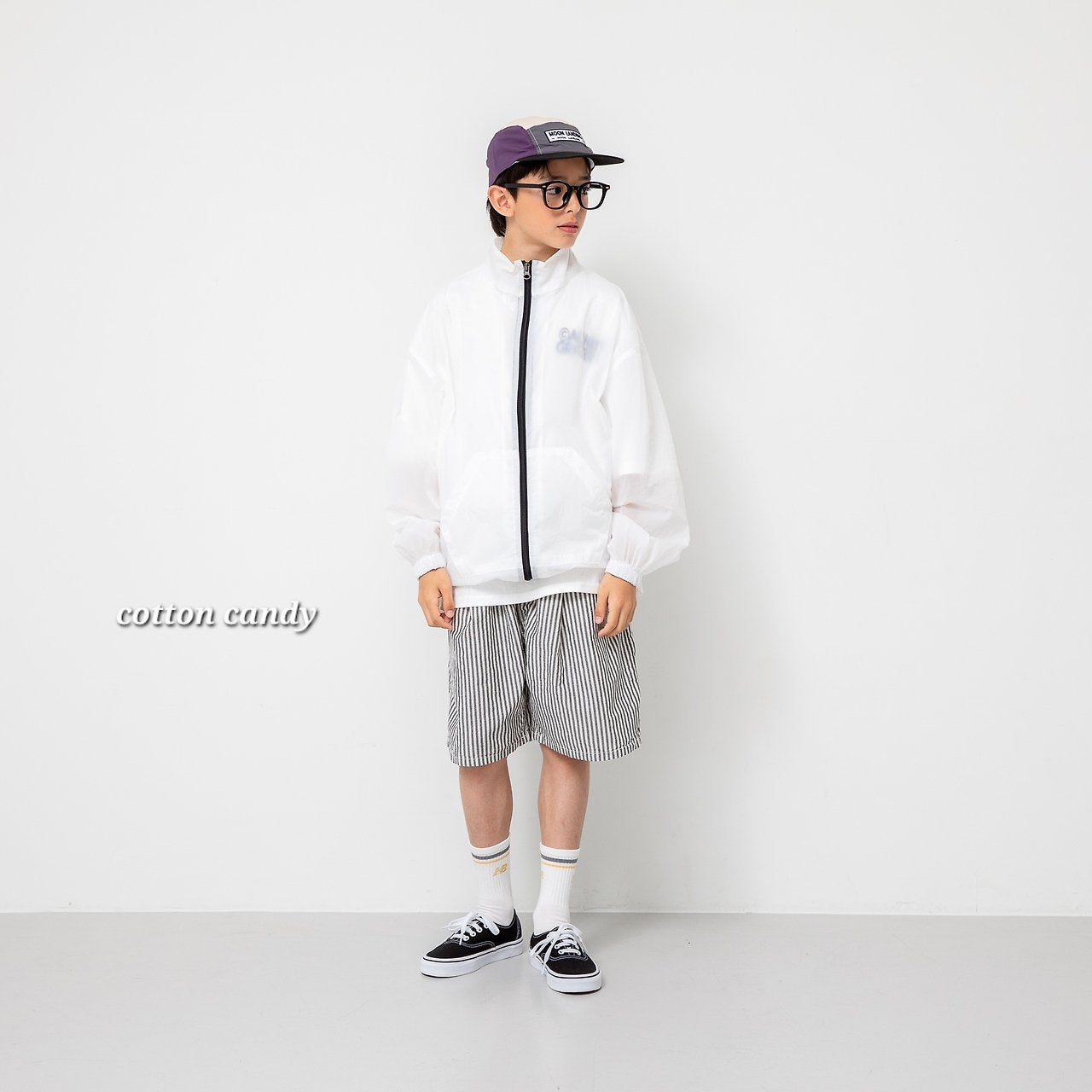 《予約》Champ Windbreaker / cotton candy