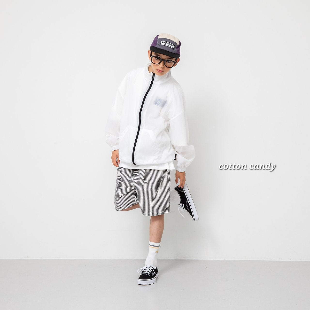 《予約》Champ Windbreaker / cotton candy