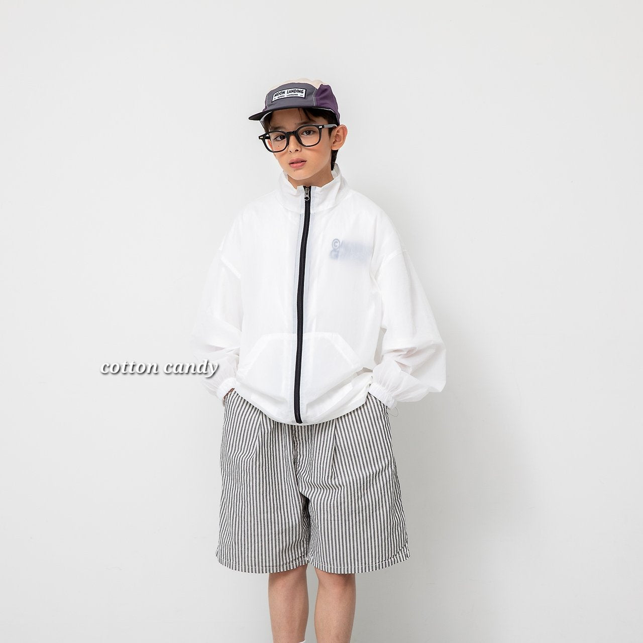 《予約》Champ Windbreaker / cotton candy