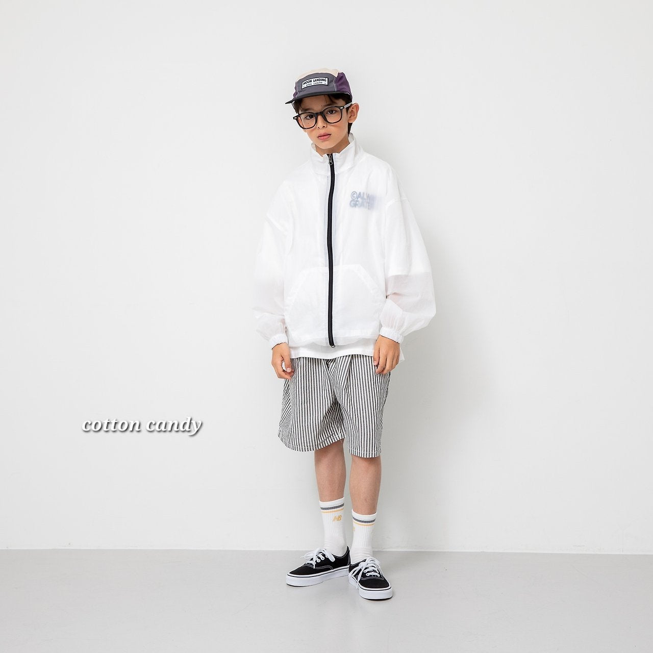 《予約》Champ Windbreaker / cotton candy