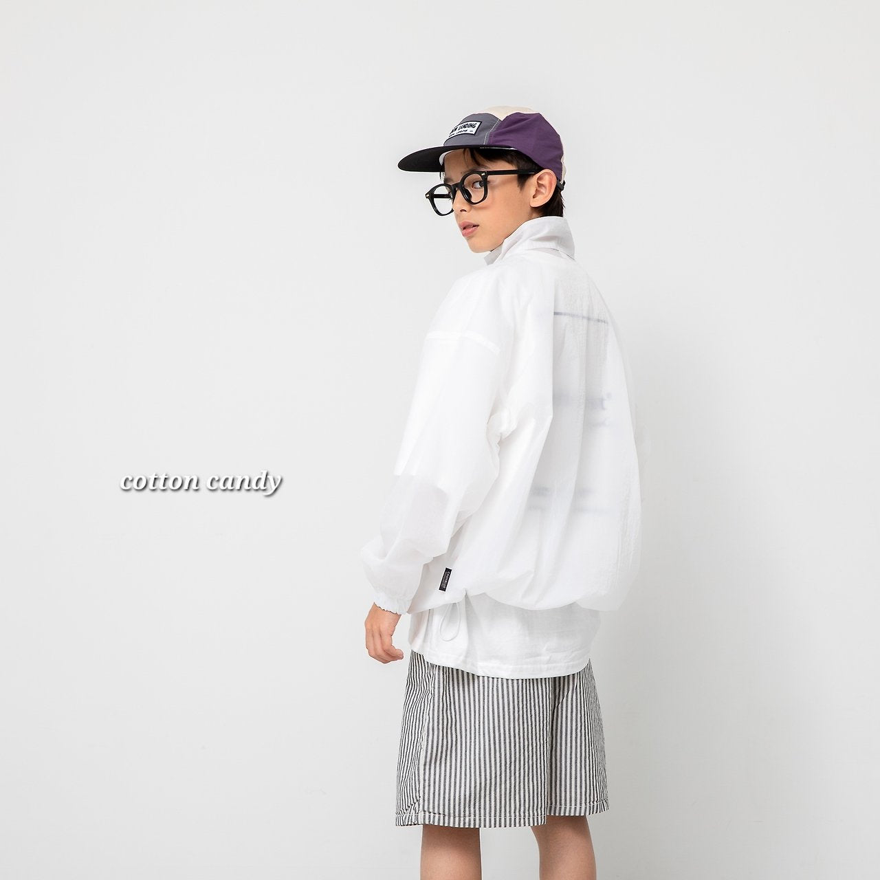 《予約》Champ Windbreaker / cotton candy
