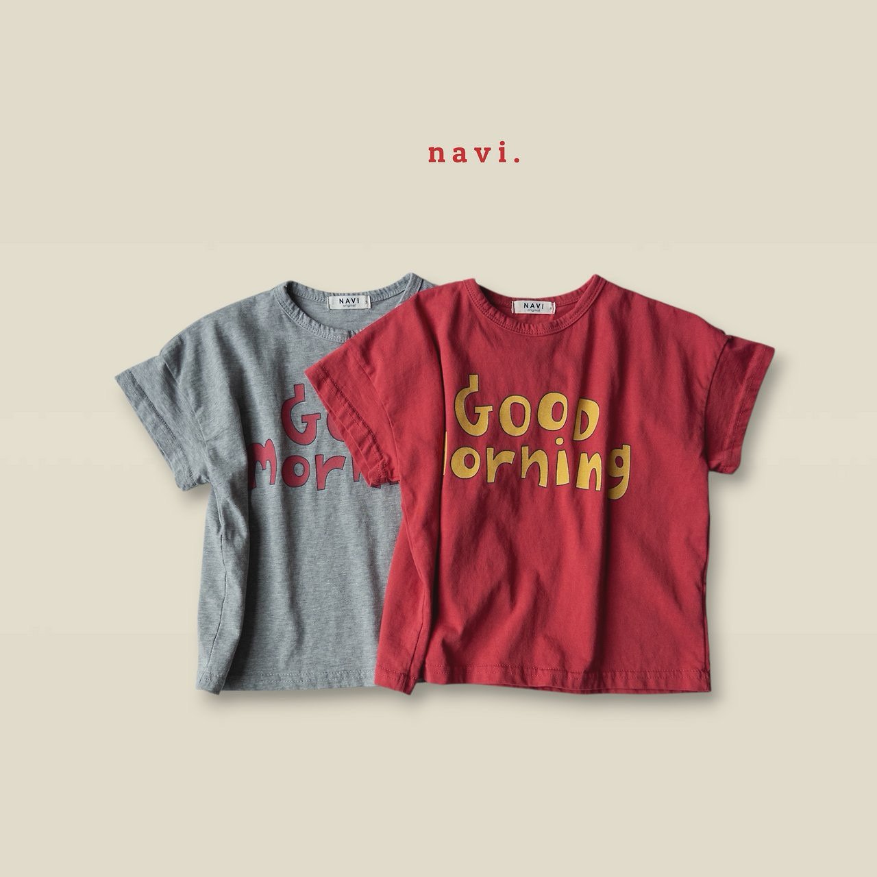 《予約》Morning Tee / Navi