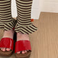 《予約》Boarder Leggings / Cantuccistudio