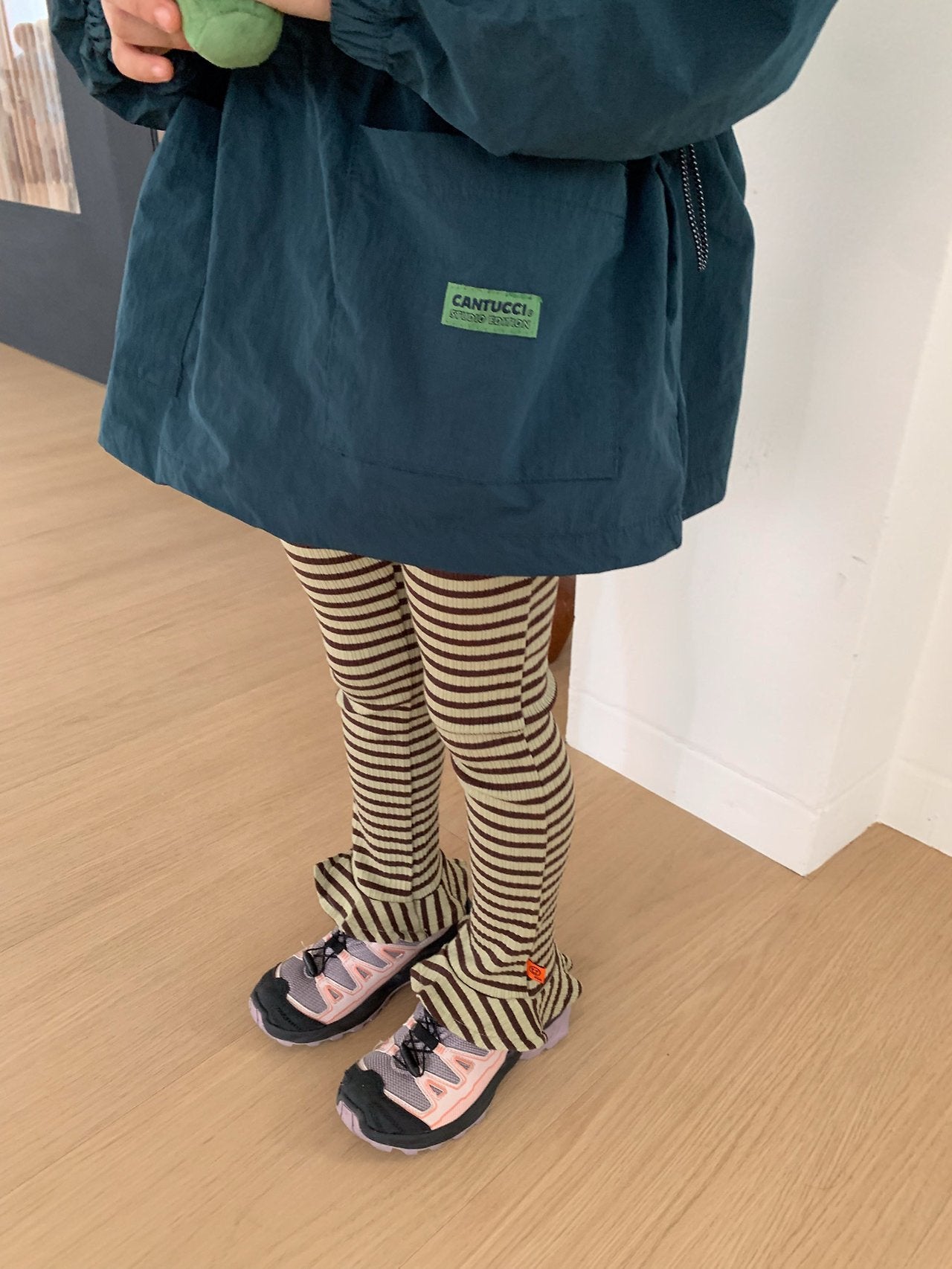 《予約》Boarder Leggings / Cantuccistudio