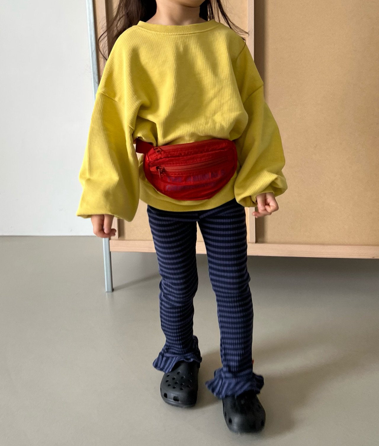 《予約》Boarder Leggings / Cantuccistudio