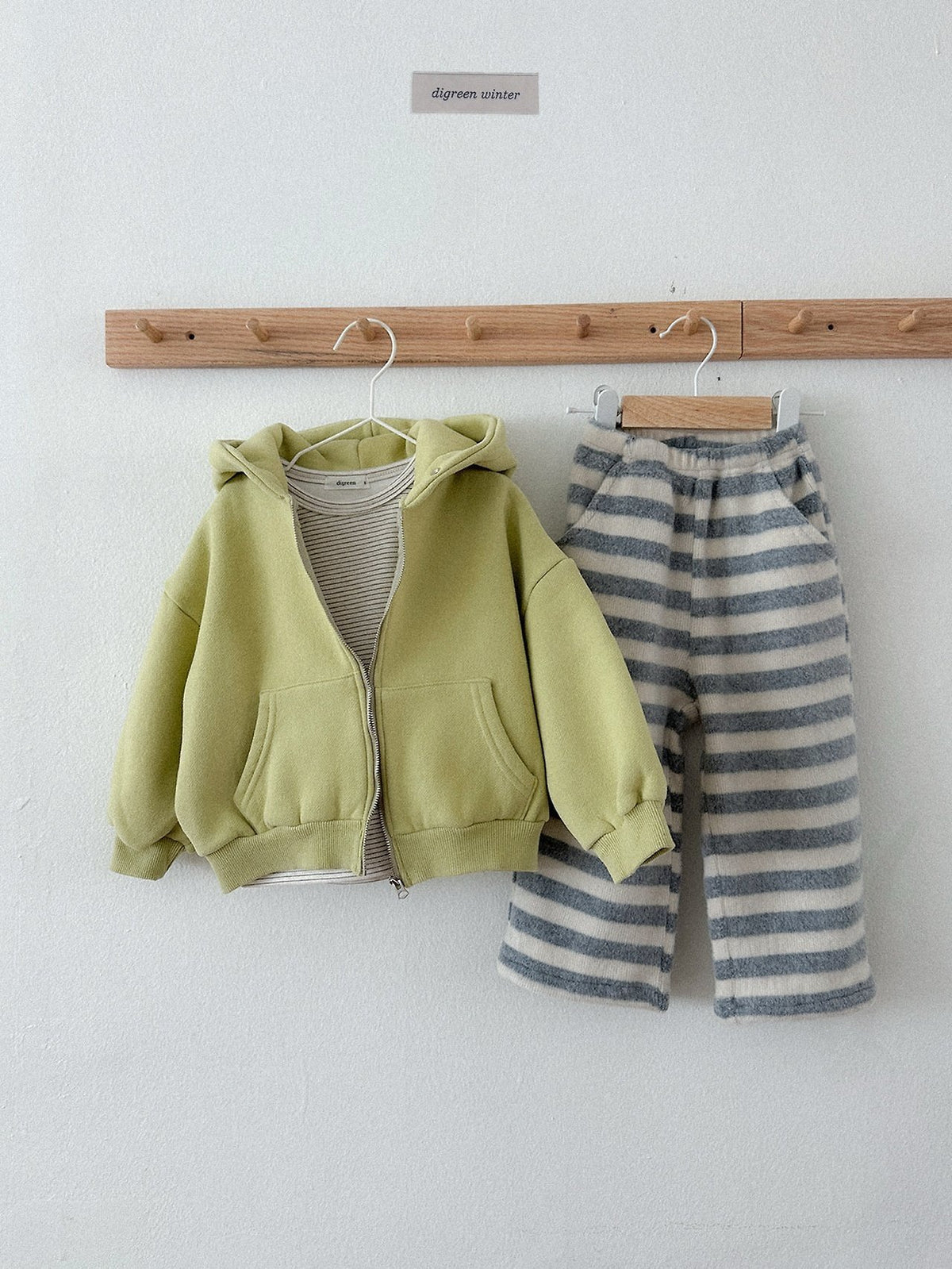 《予約》Heat Stripe Pants / digreen
