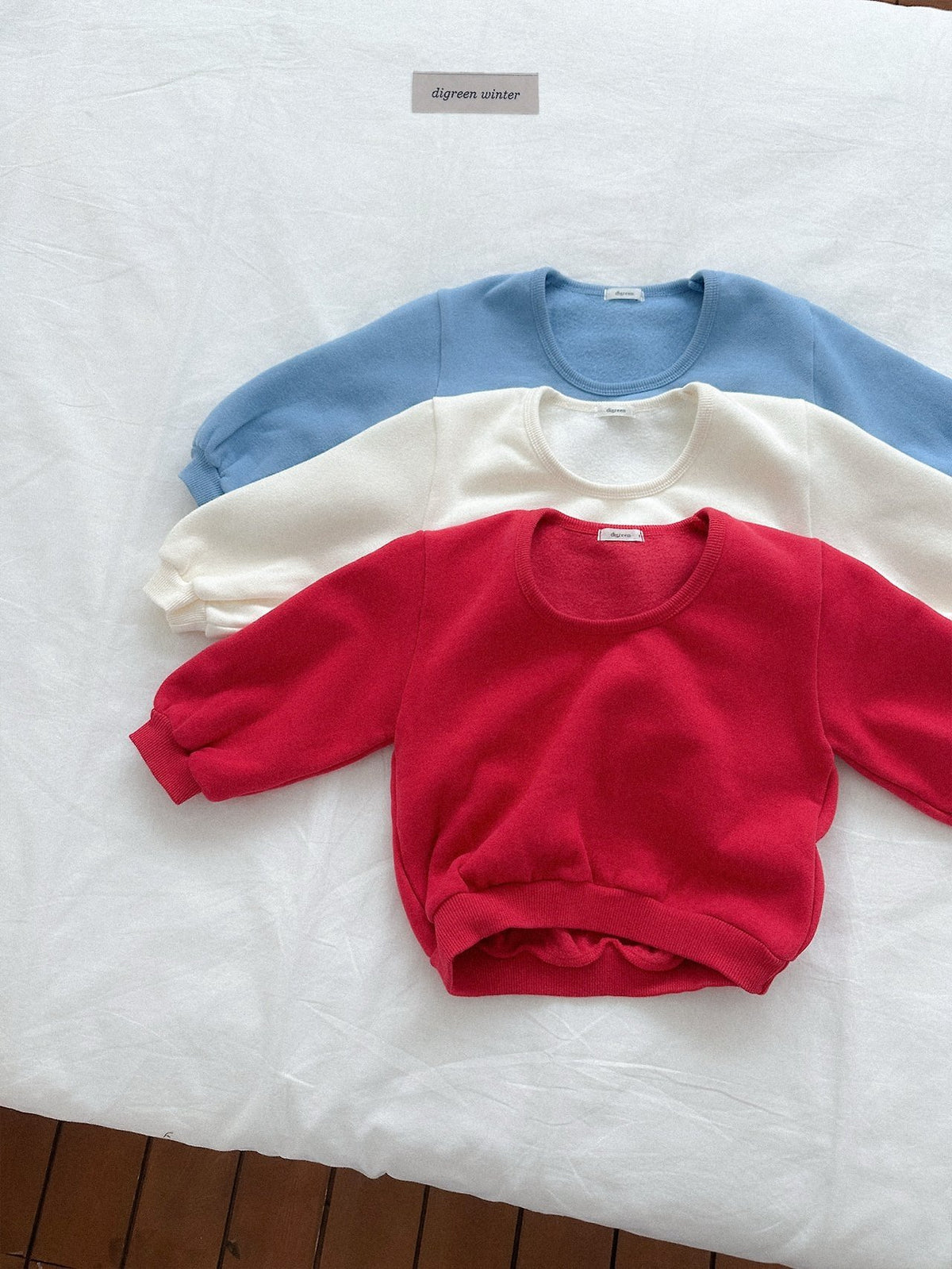 《予約》Deep U-Neck Sweat / digreen