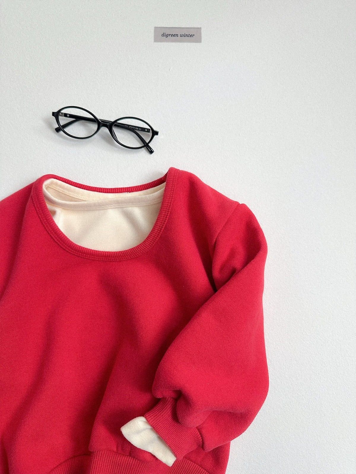 《予約》Deep U-Neck Sweat / digreen