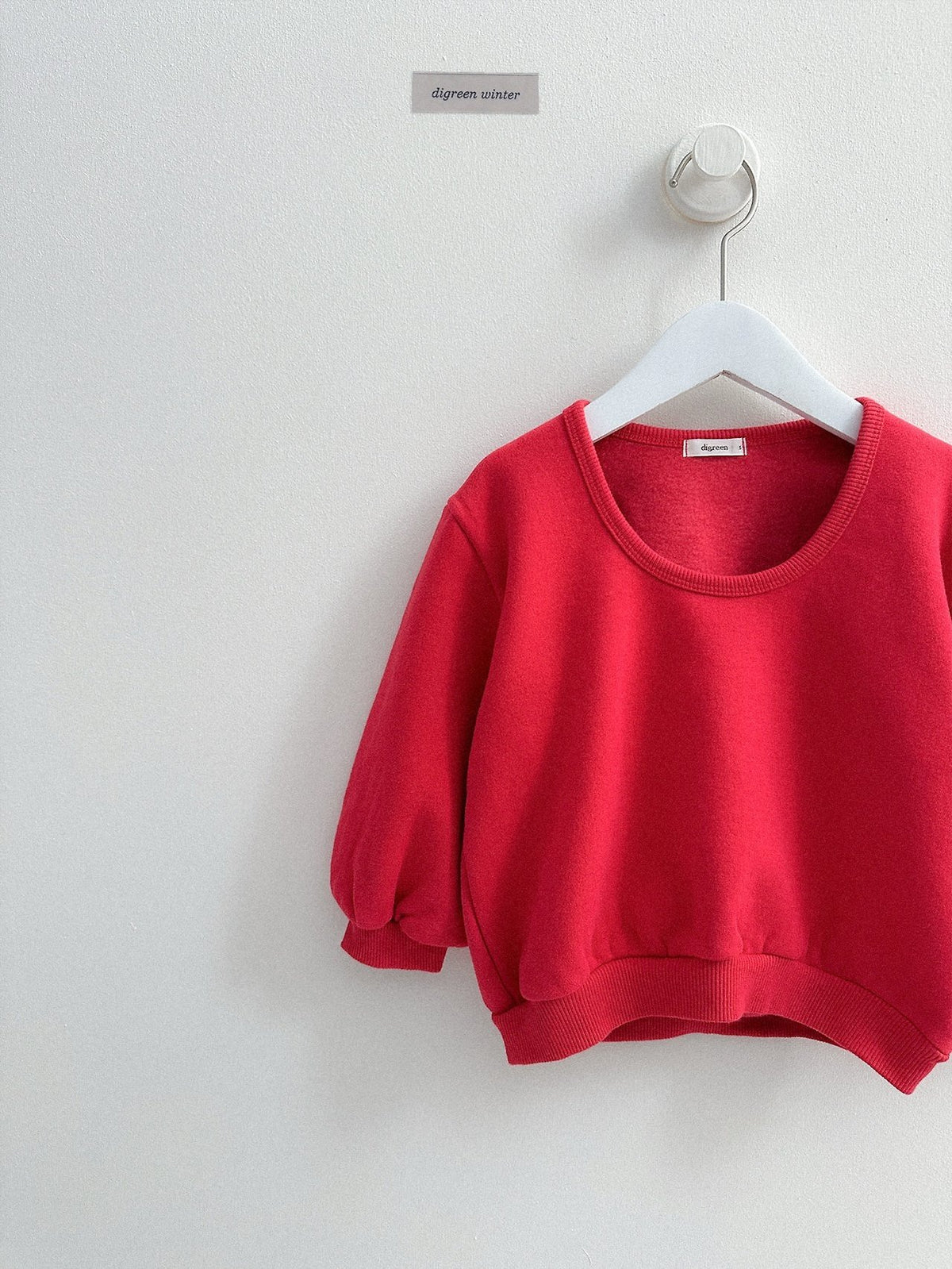 《予約》Deep U-Neck Sweat / digreen