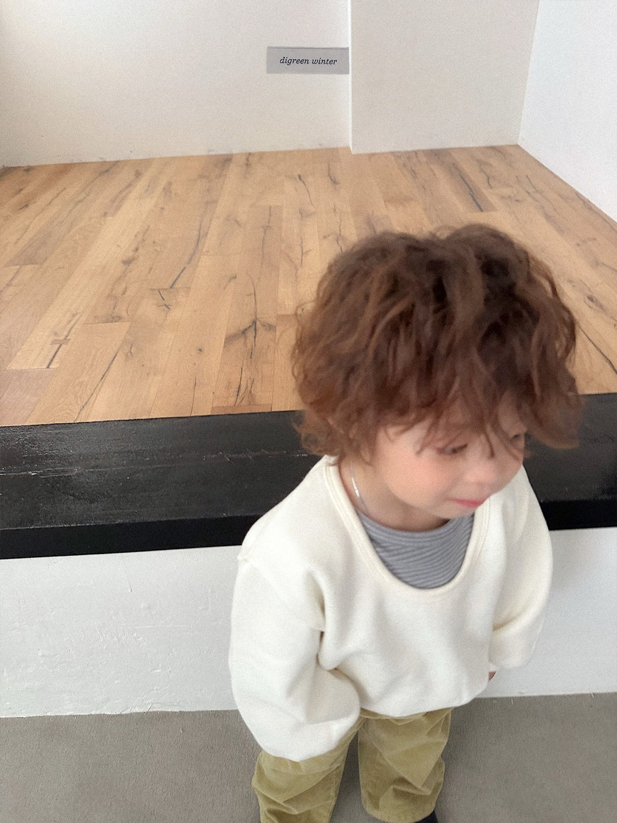《予約》Deep U-Neck Sweat / digreen