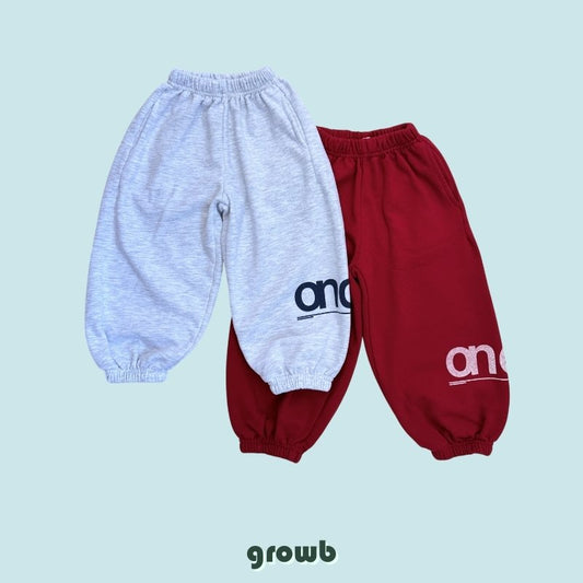 《予約》Off Jogger Pants  / Growb