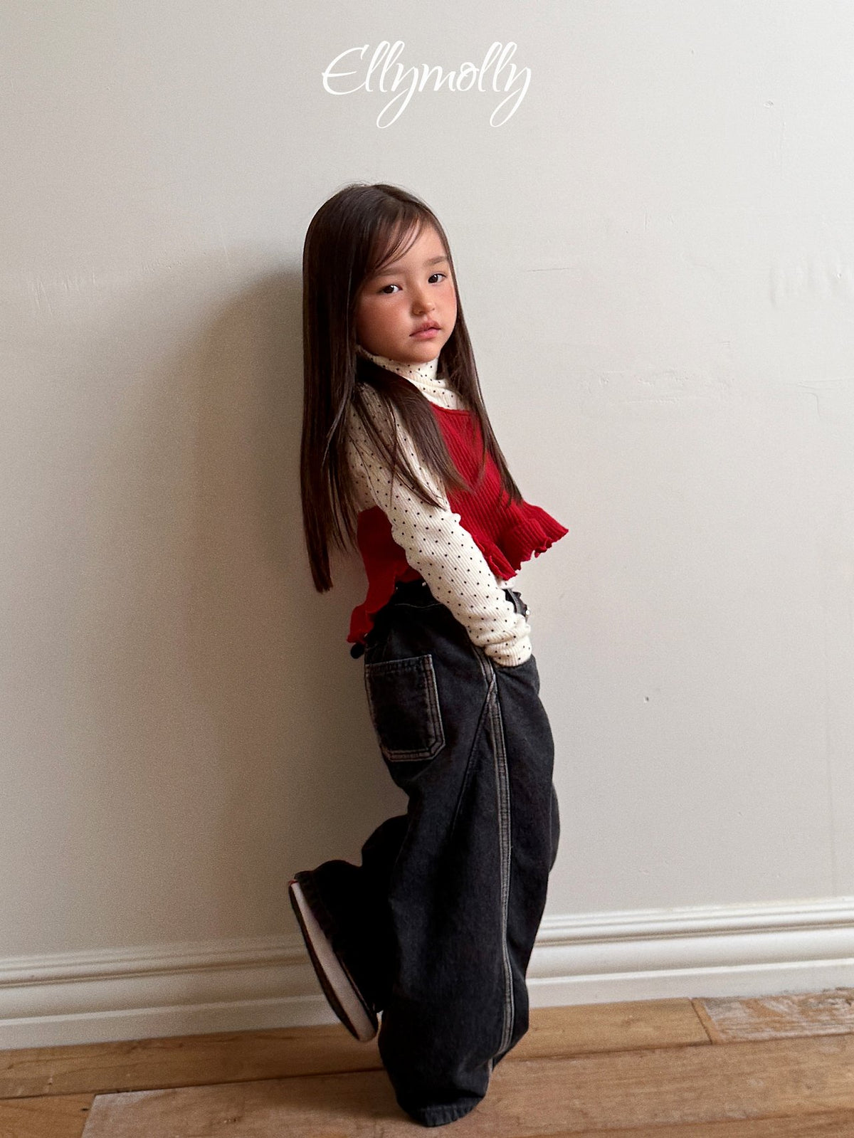 《予約》Wool Ribbed Halter Top / ELLY MOLLY
