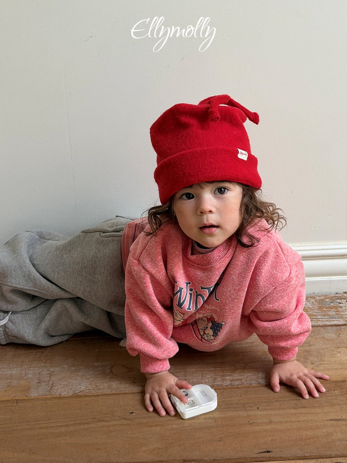 《予約》Winter Snow Sweatshirt / ELLY MOLLY