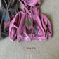《予約》Butterfly Velour Hoodie / NAVI