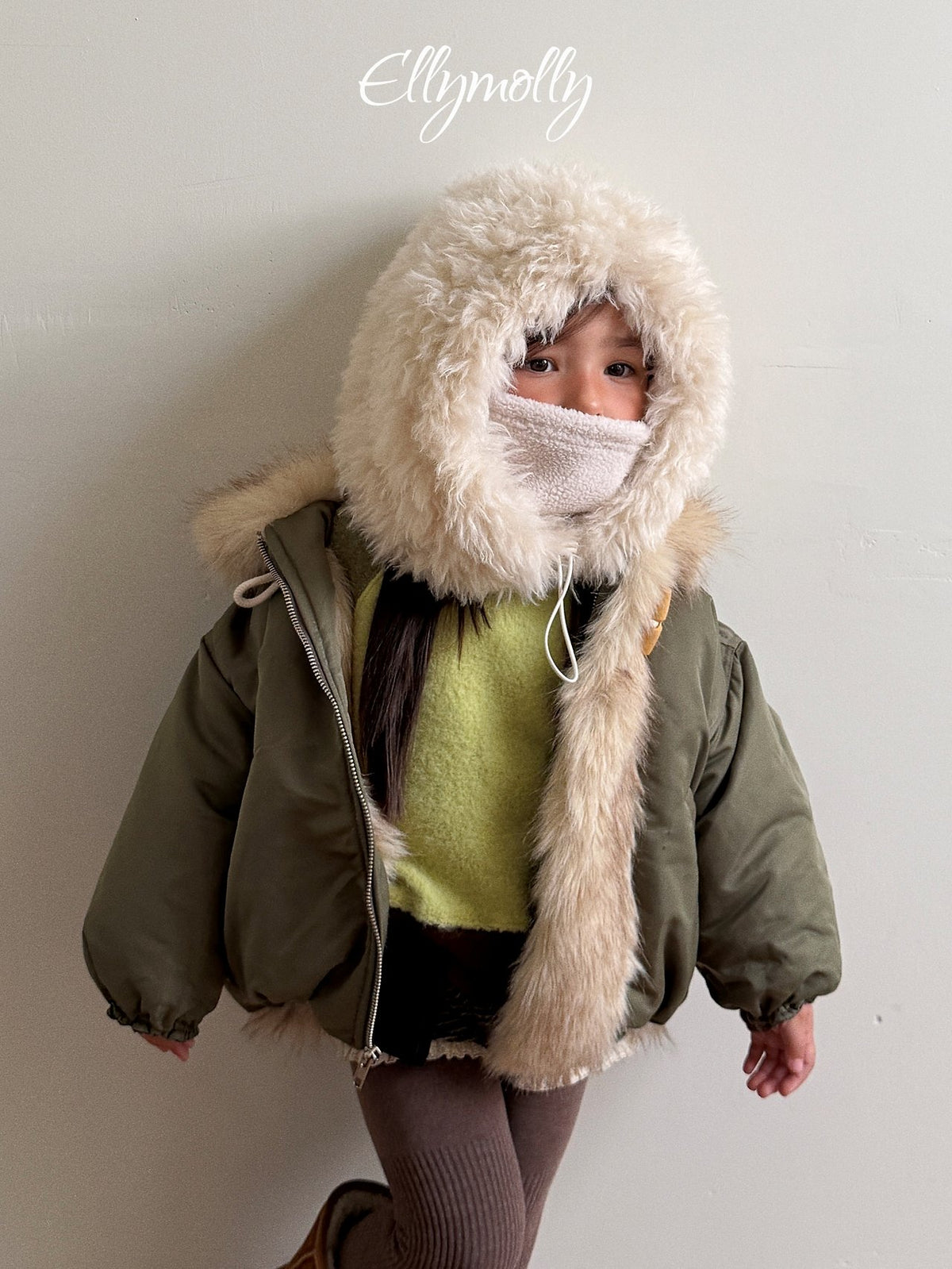 《予約》Eskimo Parka Jumper / ELLY MOLLY