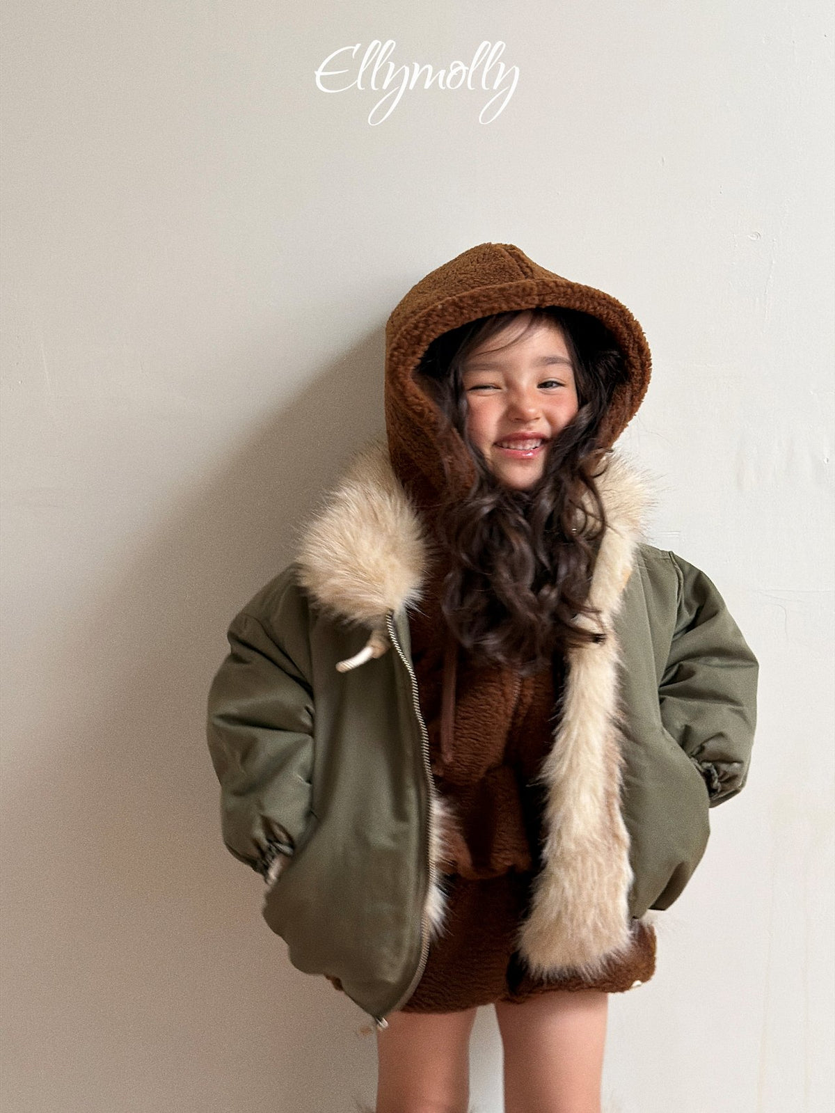 《予約》Eskimo Parka Jumper / ELLY MOLLY