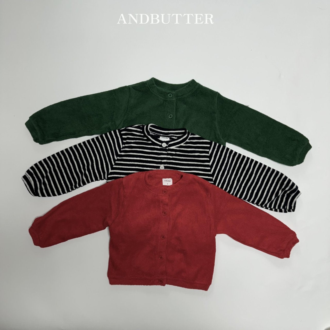 《予約》Autumn Terry Cardigan / andbutter