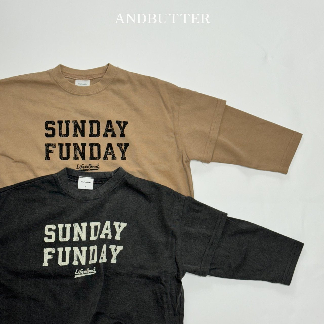 《予約》Sunday Pigment Tee / andbutter