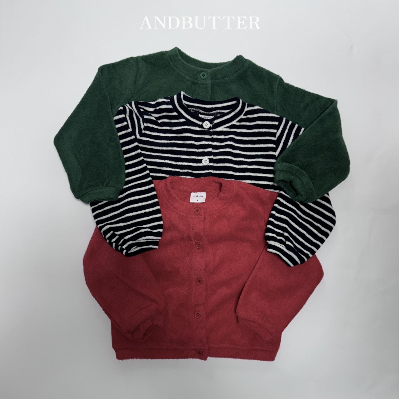 《予約》Autumn Terry Cardigan / andbutter