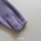 《予約》Pomeli High Neck Sweatshirt / ELLY MOLLY