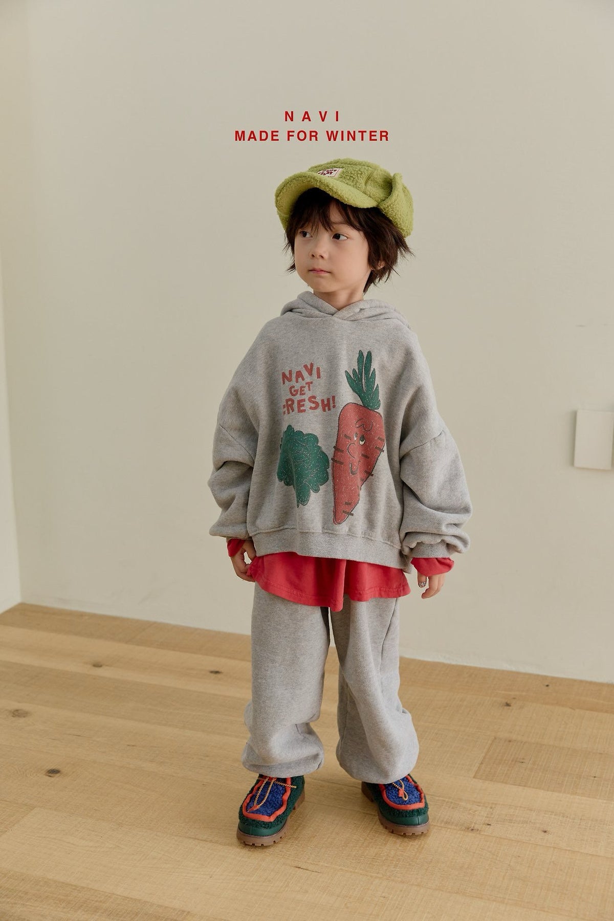 《予約》Fresh Jogger Pants / NAVI