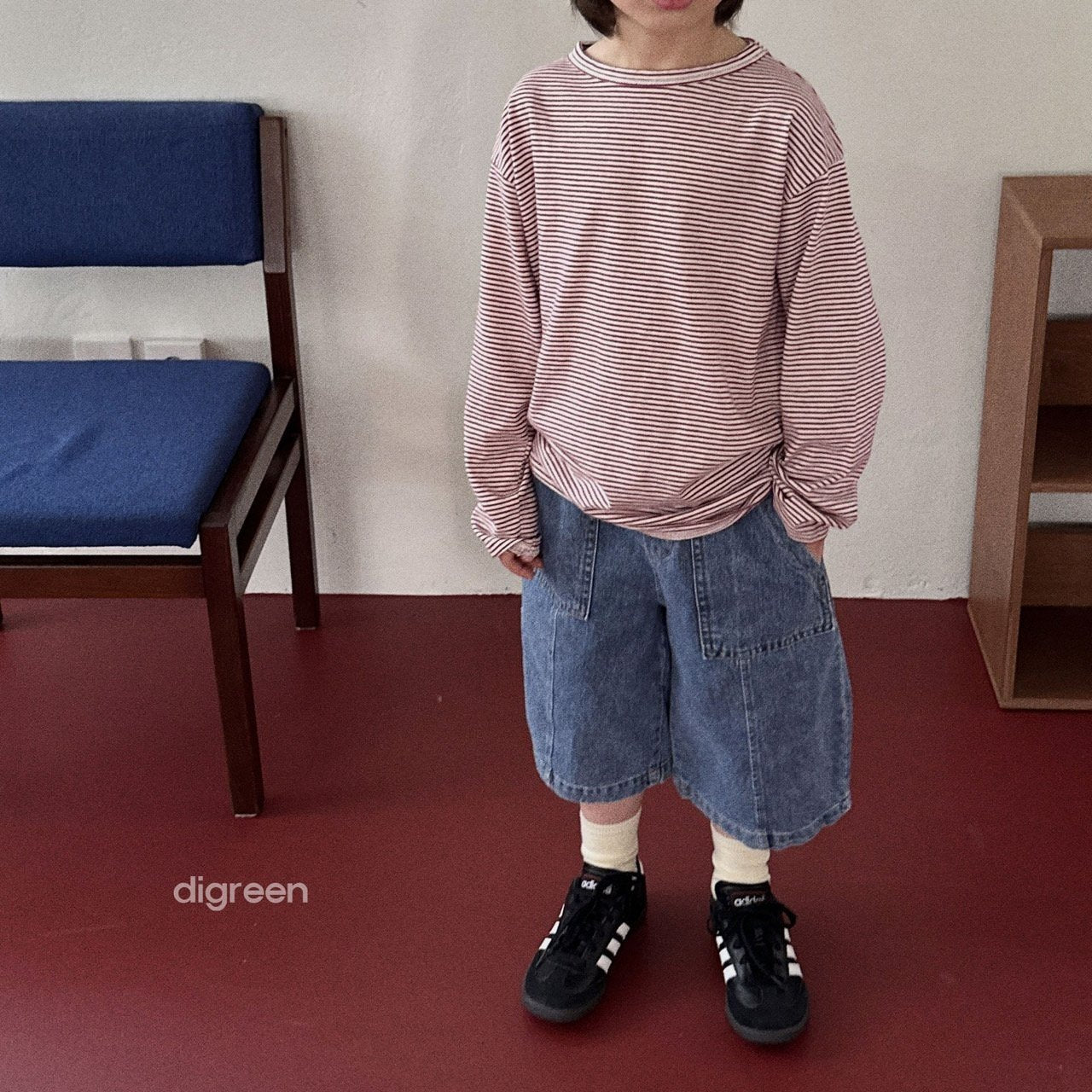 《即納》Wide Capri Pants