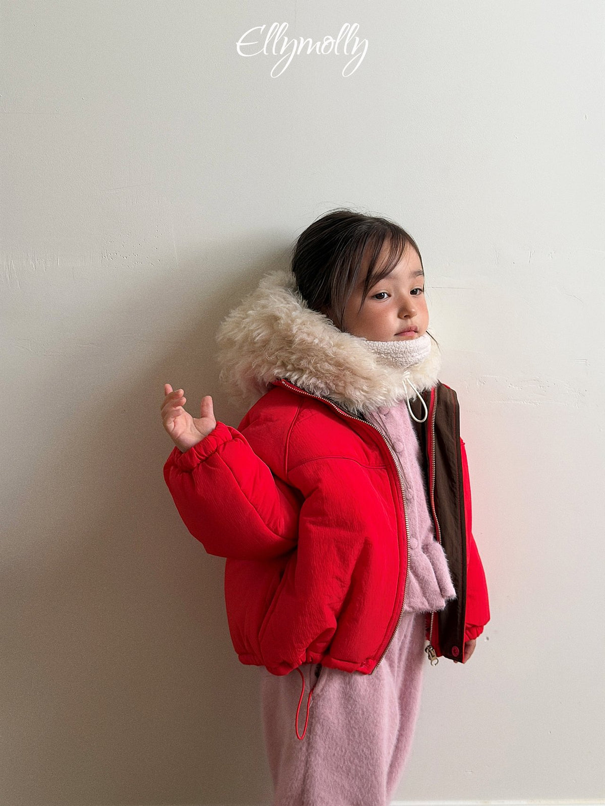 《予約》Snow Crepe Jumper / ELLY MOLLY