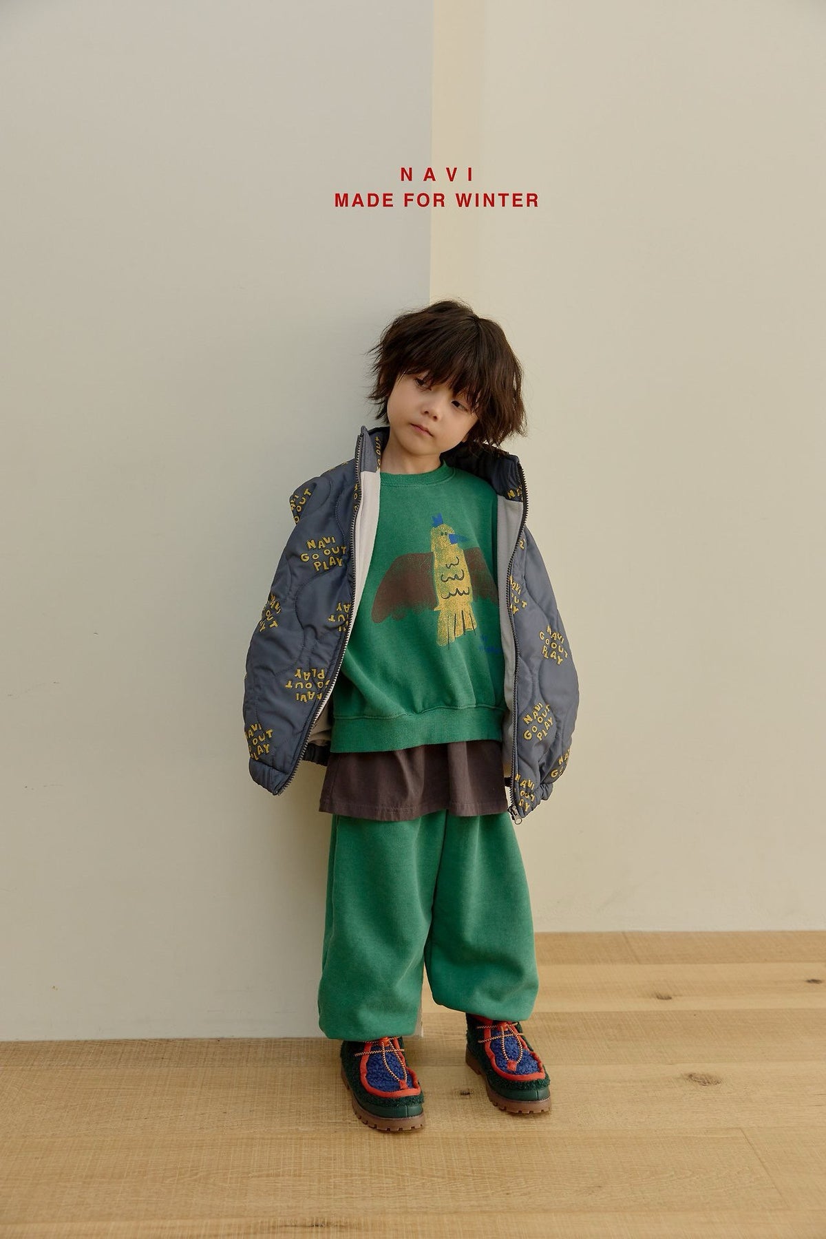 《予約》Sonic Sweatshirt / NAVI