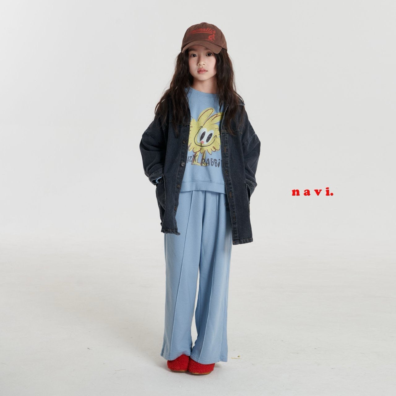 《予約》Rabbit Pants / Navi.