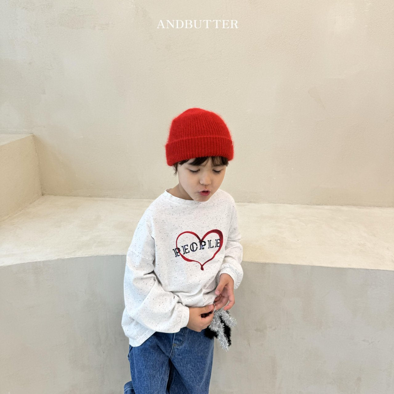 《予約》Heart People Tee / andbutter