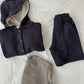 《navy L size》La La Pants