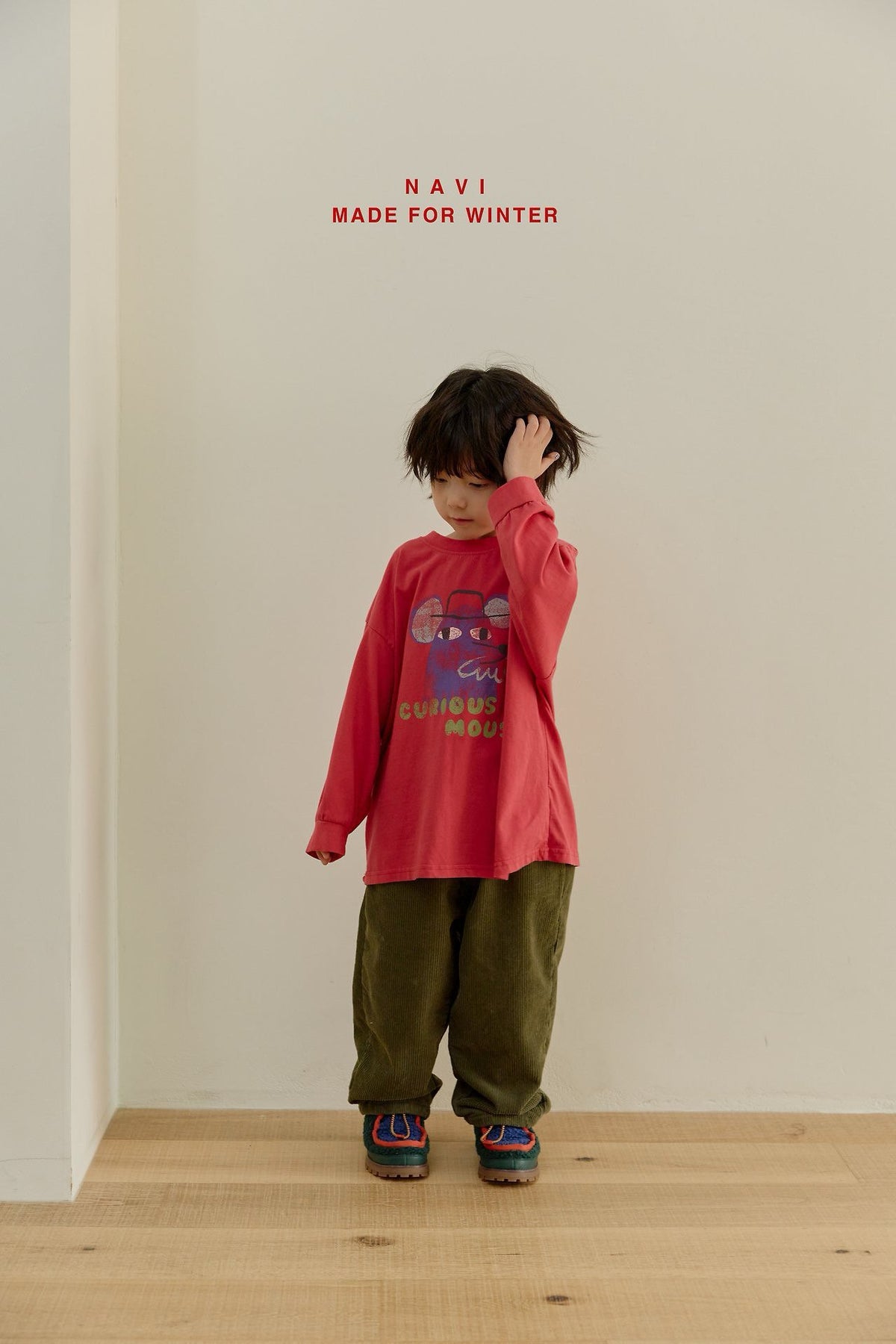 《予約》Mouse L/S Tee / NAVI
