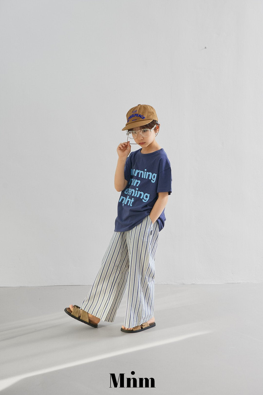 《予約》Combi Stripe Pants / MINIMAL