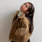 《予約》 Fluffy Wool Coat / ELLY MOLLY