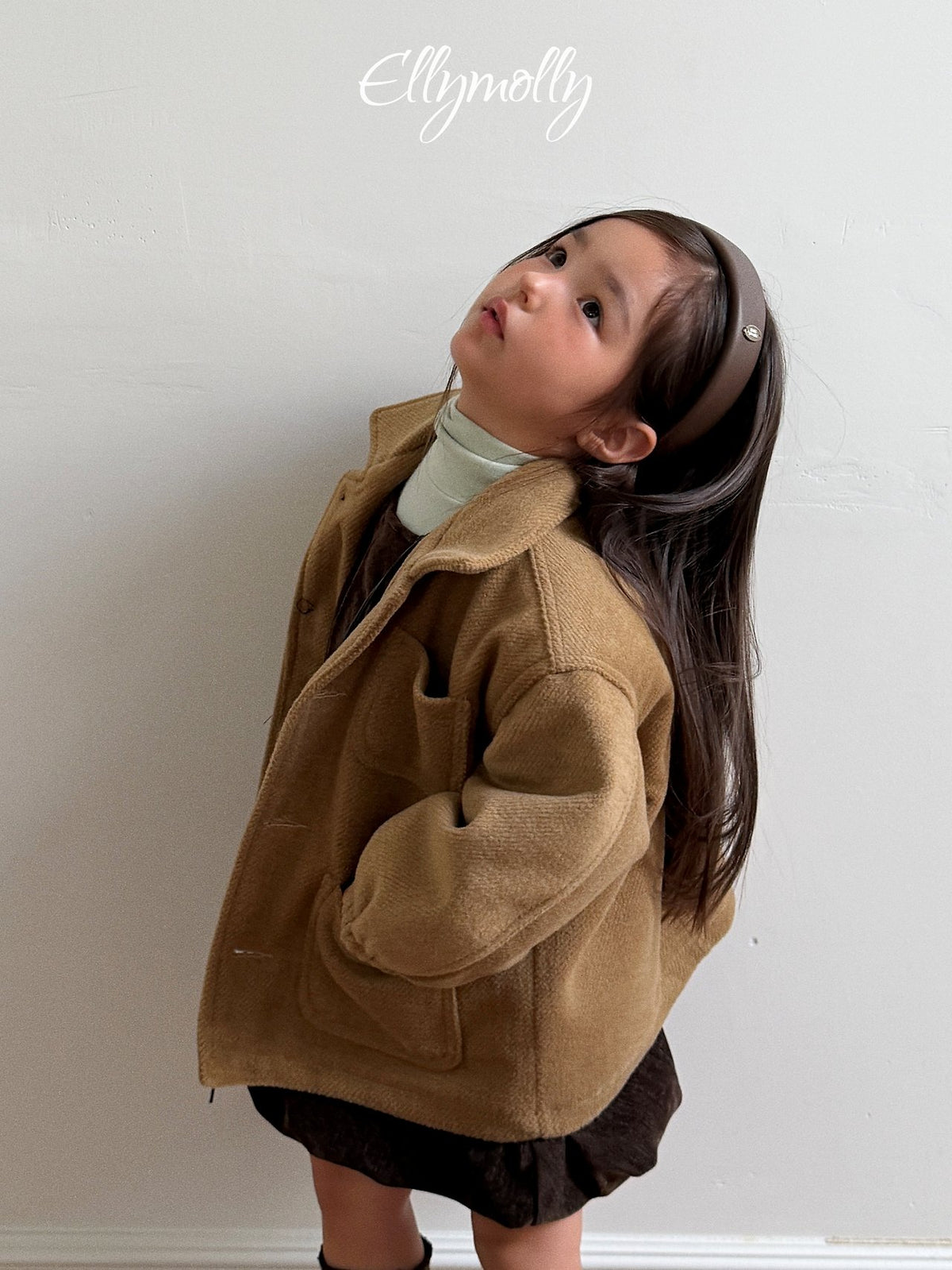 《予約》 Fluffy Wool Coat / ELLY MOLLY