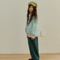 《予約》Dear Crop Sweatshirt / NAVI