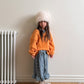 《予約》Fleece Frill Long Dress / ELLY MOLLY