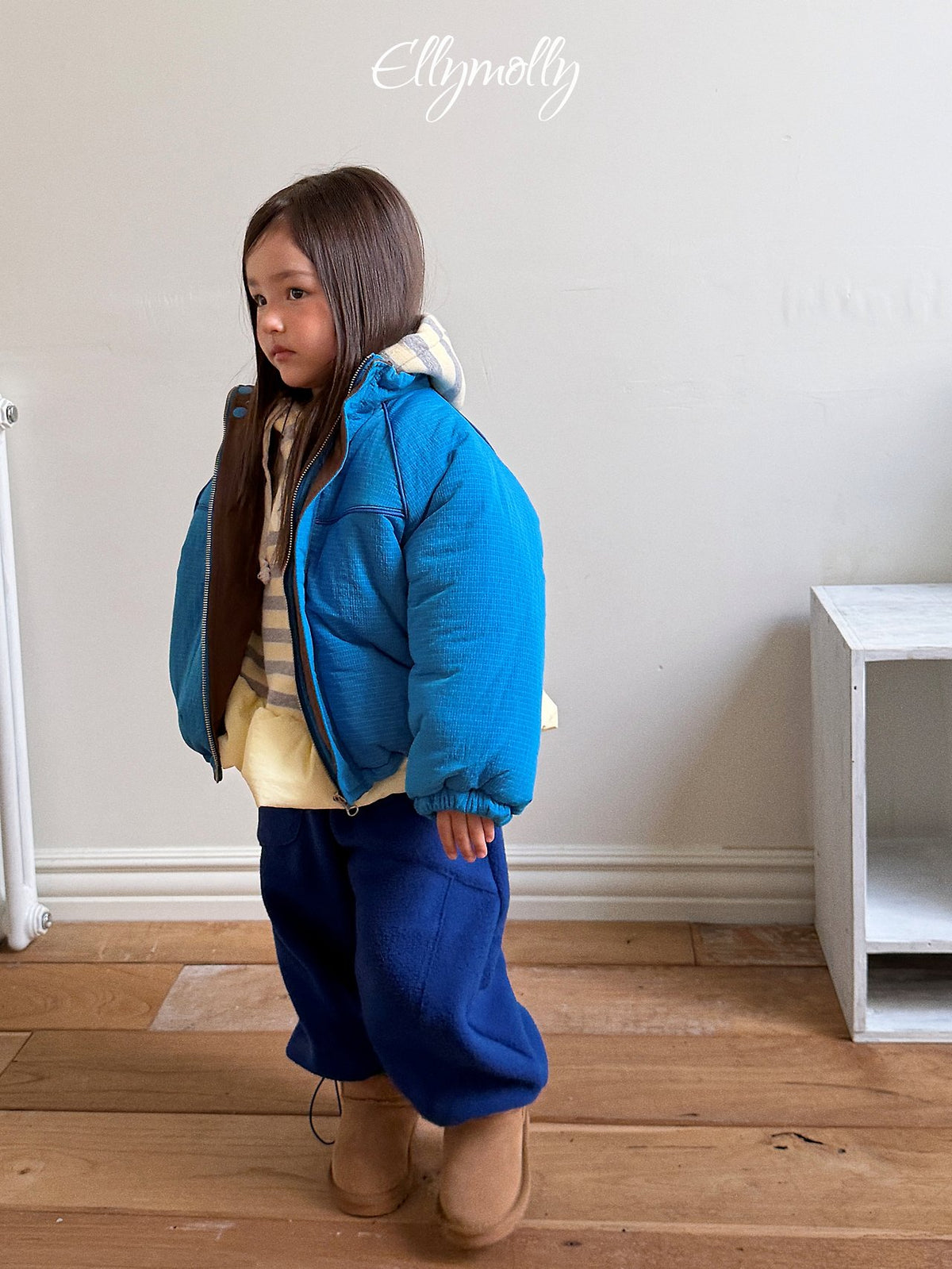 《予約》Snow Crepe Jumper / ELLY MOLLY