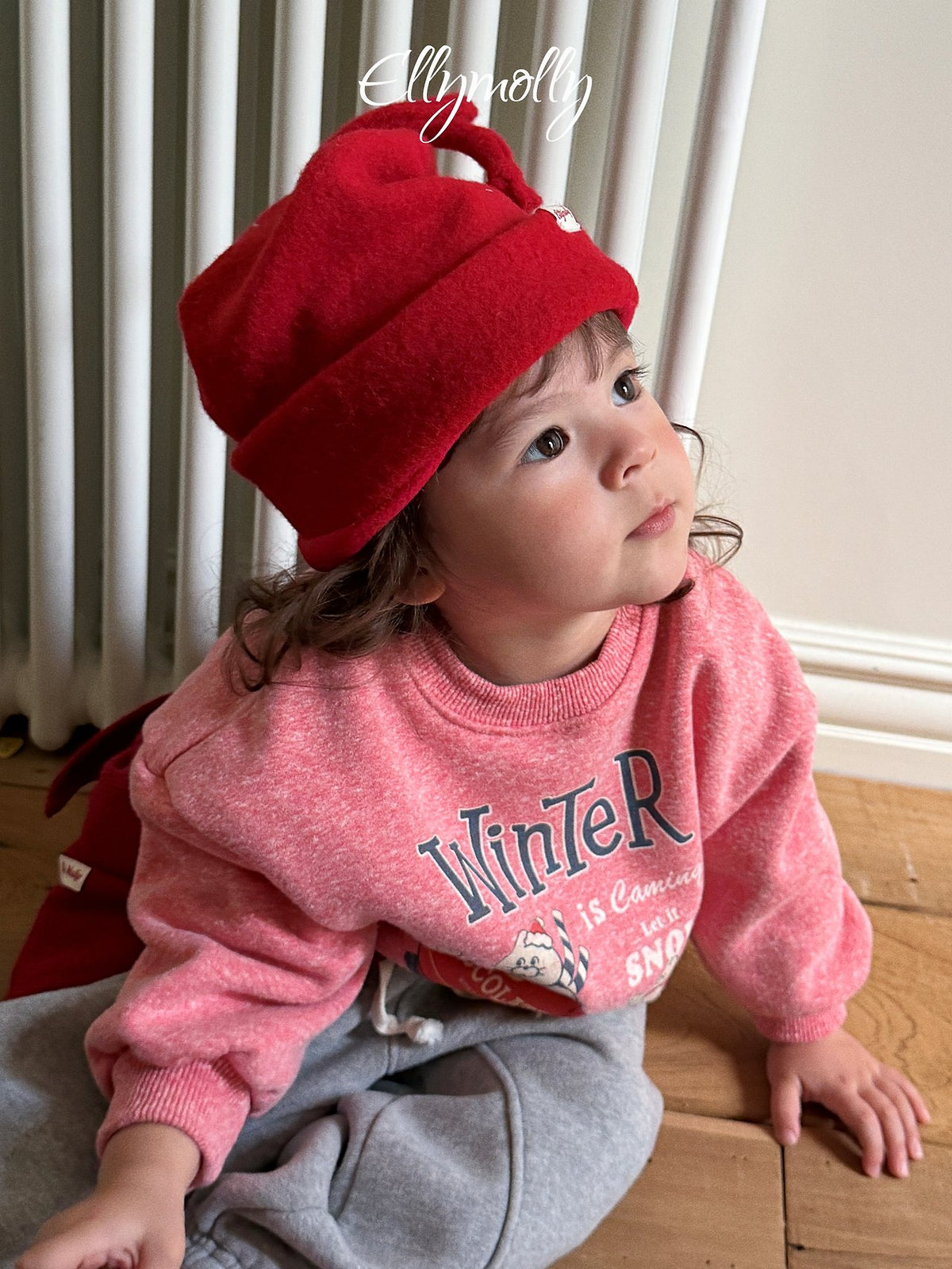 《予約》Winter Snow Sweatshirt / ELLY MOLLY