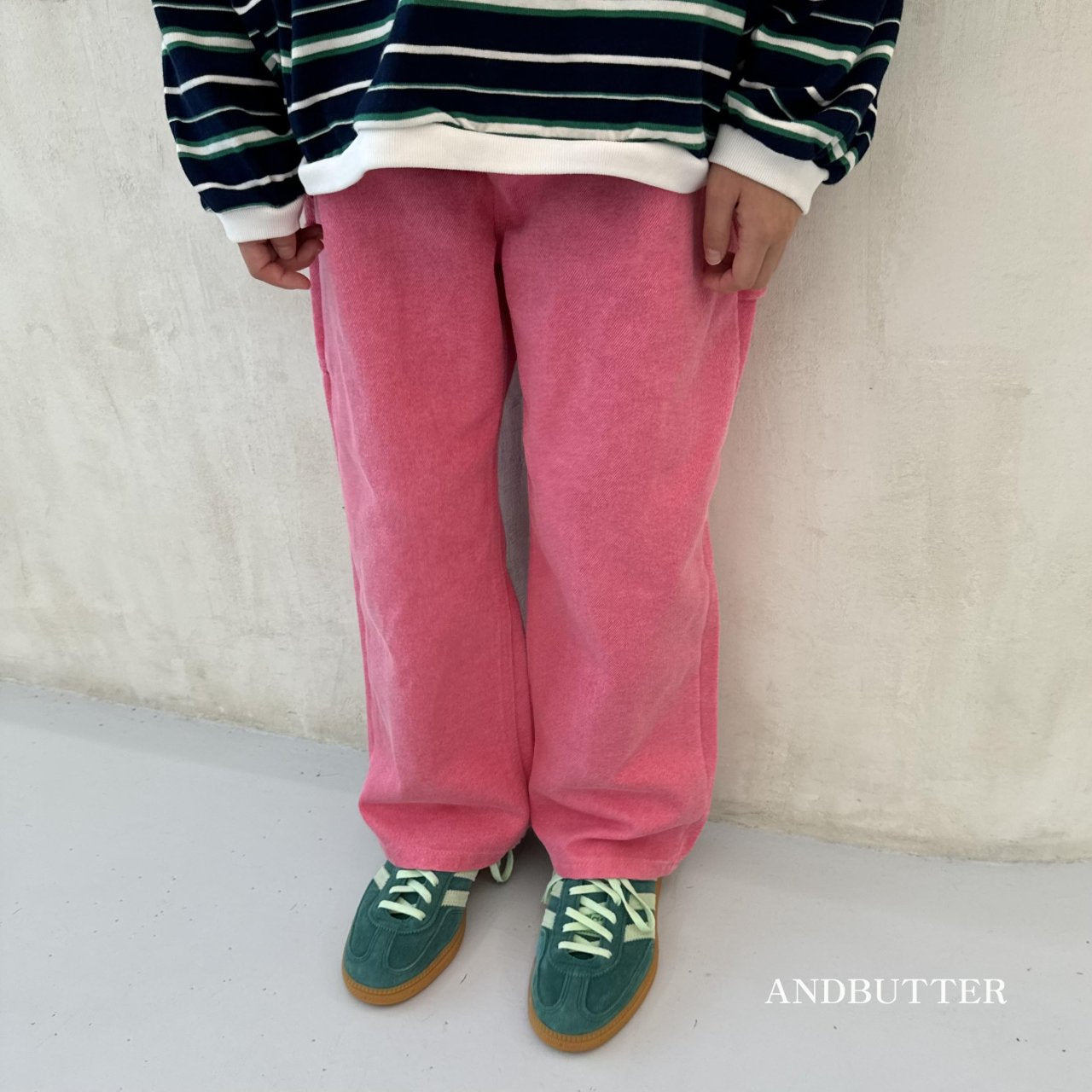 《予約》Painter Color Pants / andbutter