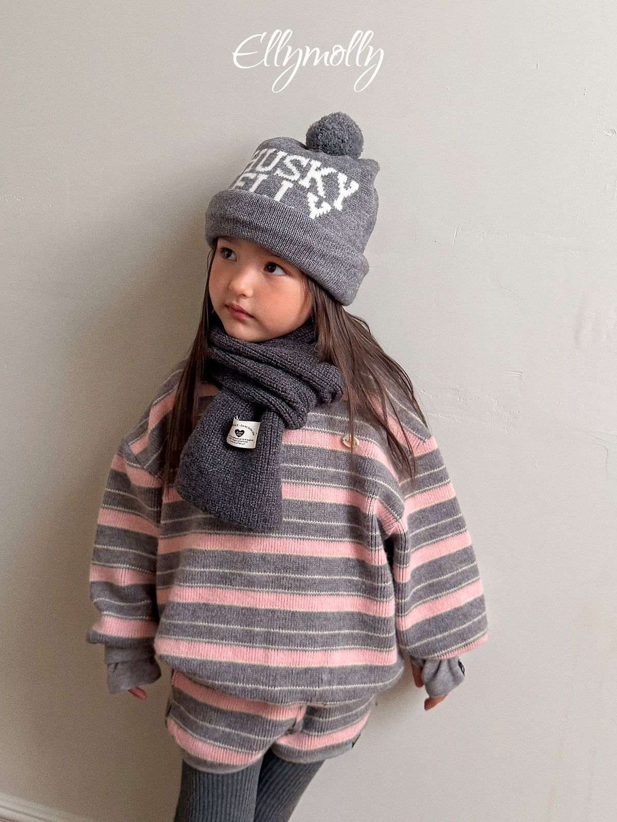 《予約》Grove Knit Sweatshirt / ELLY MOLLY
